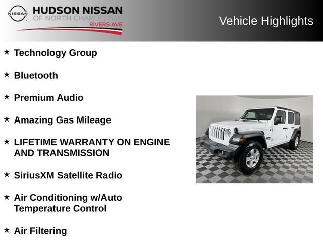 Used 2022 Jeep Wrangler Unlimited Sport AWD/4WD image 11