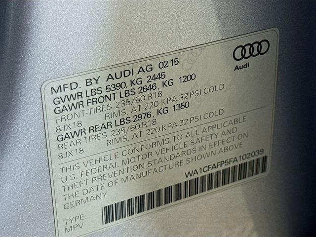 Used 2015 Audi Q5 2.0T Premium image 17