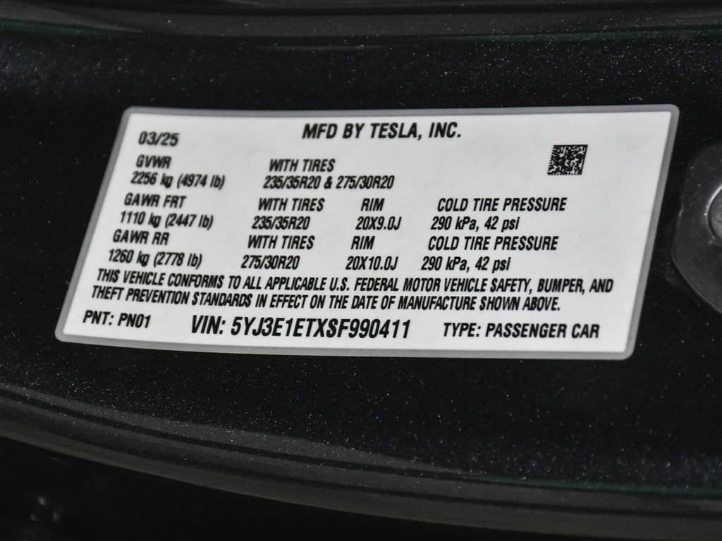 Used 2025 Tesla Model 3 Performance AWD/4WD image 22