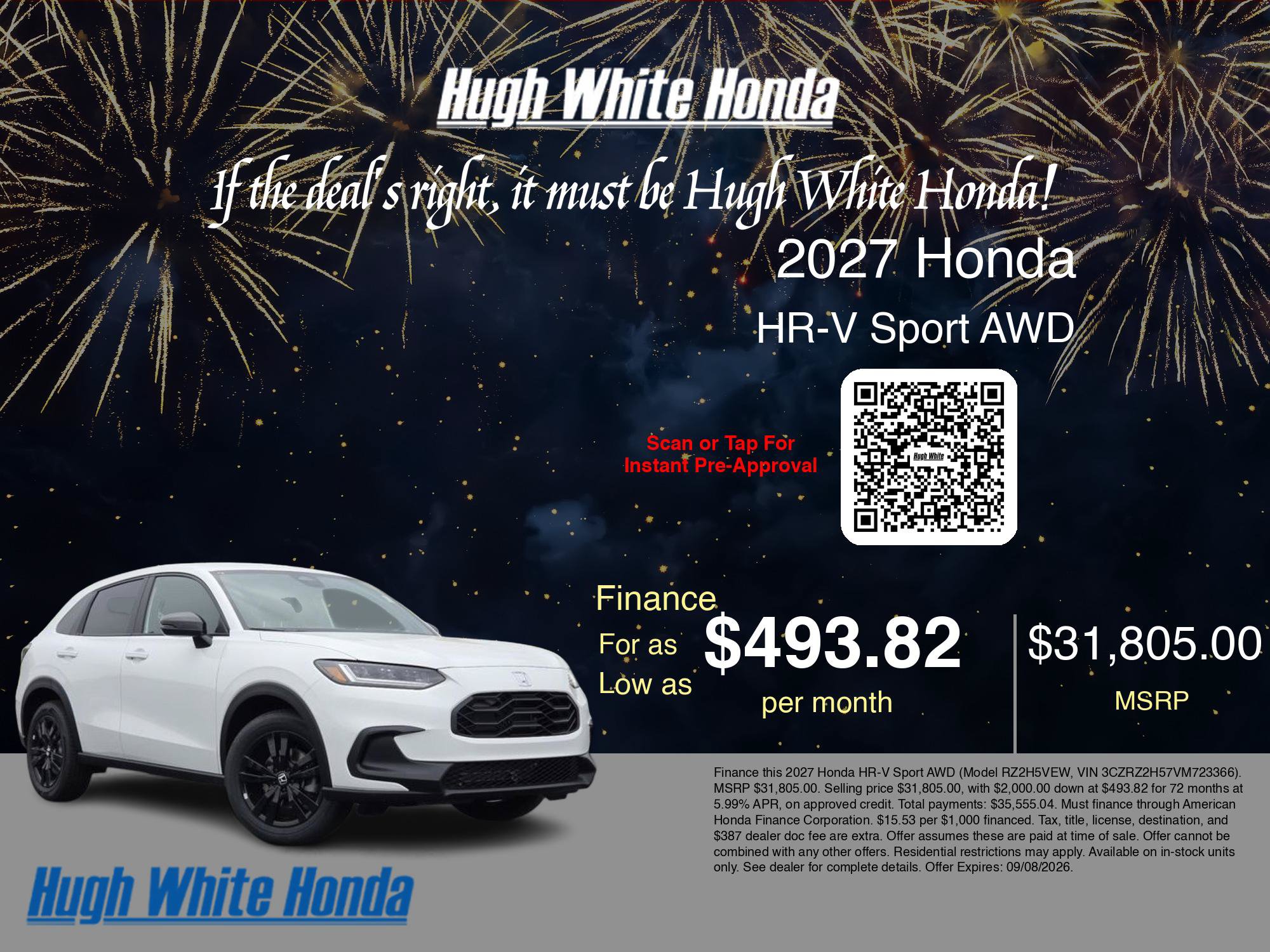 New 2027 Honda HR-V Sport image 7