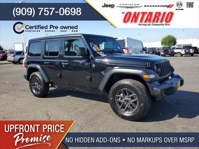 Certified 2024 Jeep Wrangler Sport S image 1