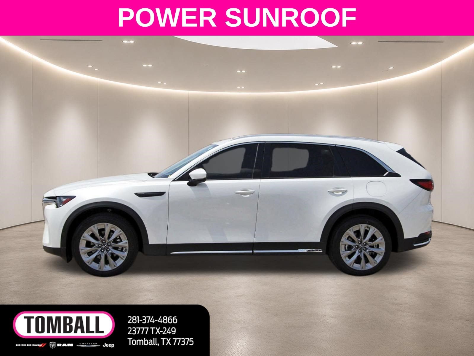 Used 2024 MAZDA CX-90 3.3 Turbo w/ Premium Plus Pkg AWD/4WD image 4