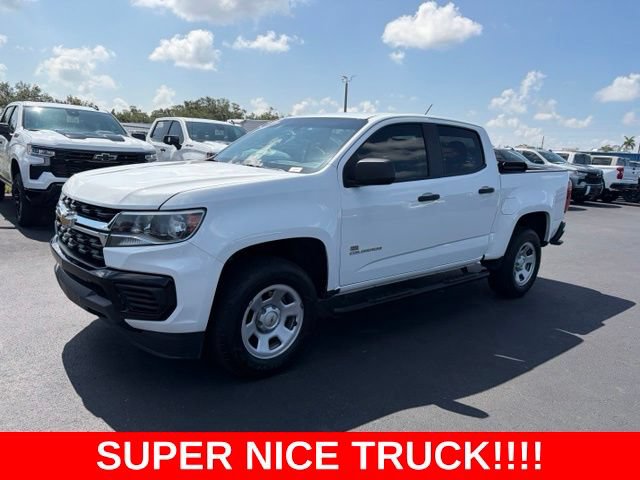 Used 2021 Chevrolet Colorado W/T w/ WT Convenience Package RWD image 3