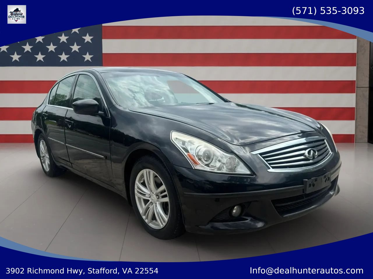 Used 2013 INFINITI G37 x Sedan w/ Premium Pkg AWD/4WD image 3