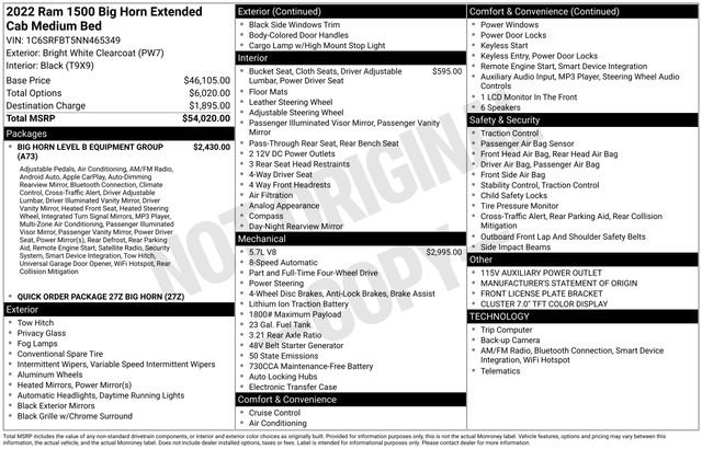 Used 2022 RAM 1500 Big Horn image 40