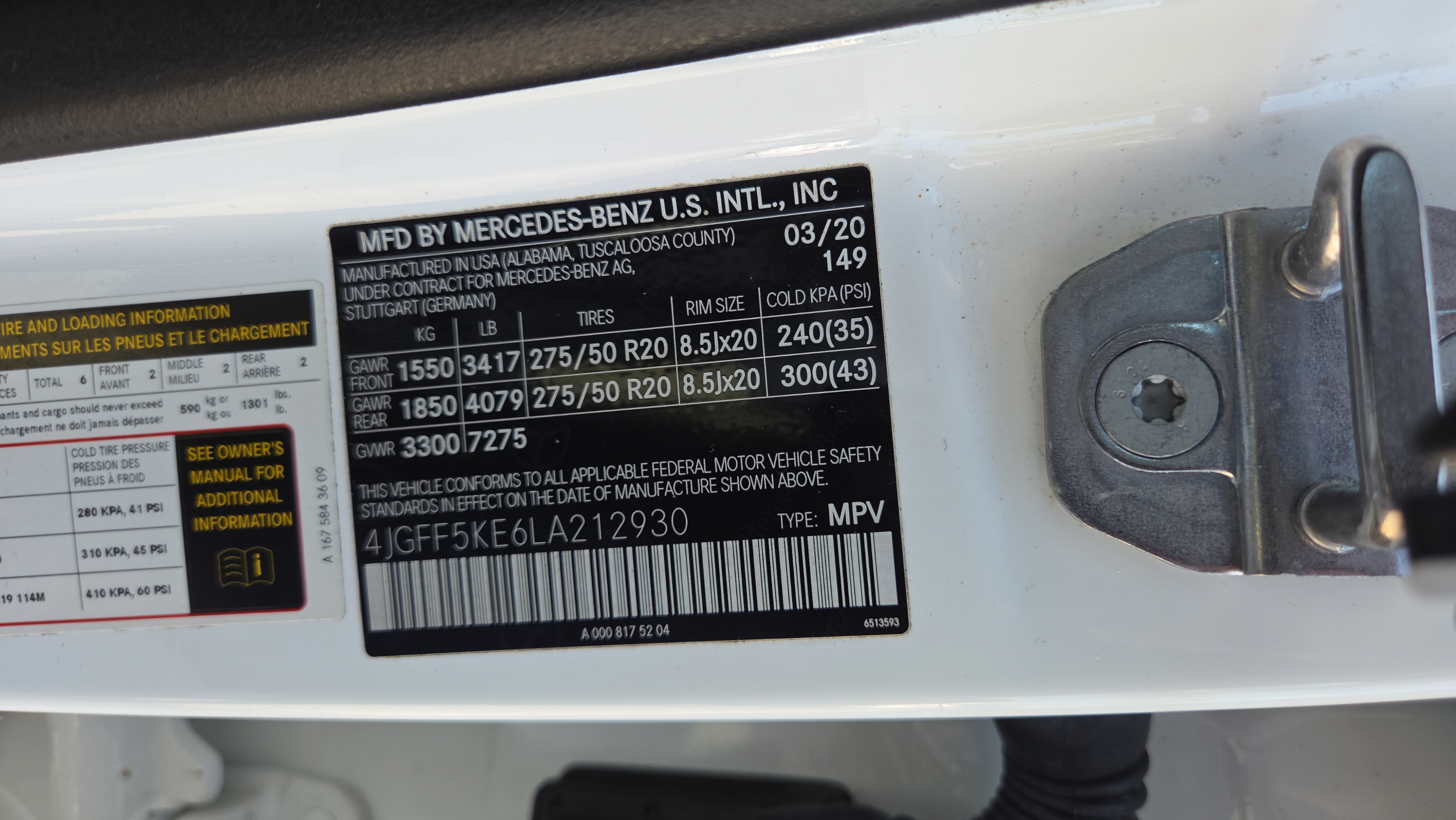 Certified 2020 Mercedes-Benz GLS 450 4MATIC image 11