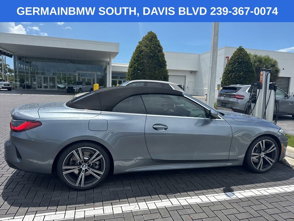 Certified 2022 BMW 430i Convertible w/ Convenience Package RWD image 6