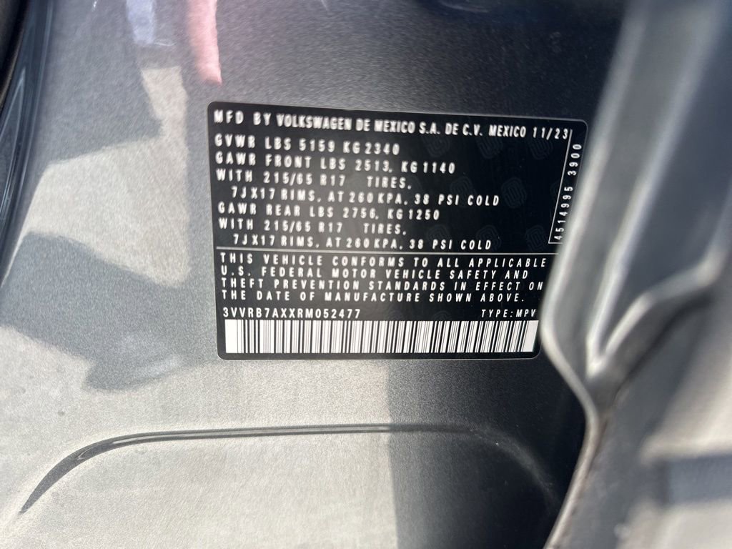 Used 2024 Volkswagen Tiguan S image 36