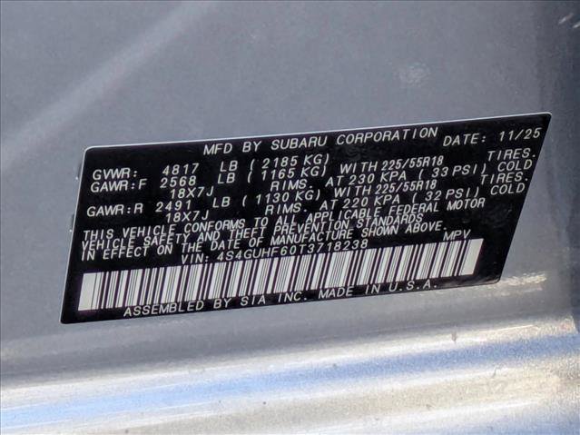 New 2026 Subaru Crosstrek 2.5i Sport w/ Popular Package #4A AWD/4WD image 20