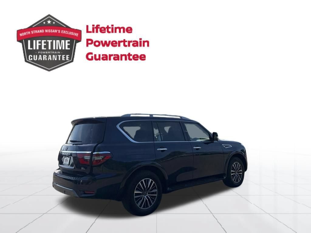 Certified 2024 Nissan Armada SL w/ Captain's Chairs Package RWD image 6