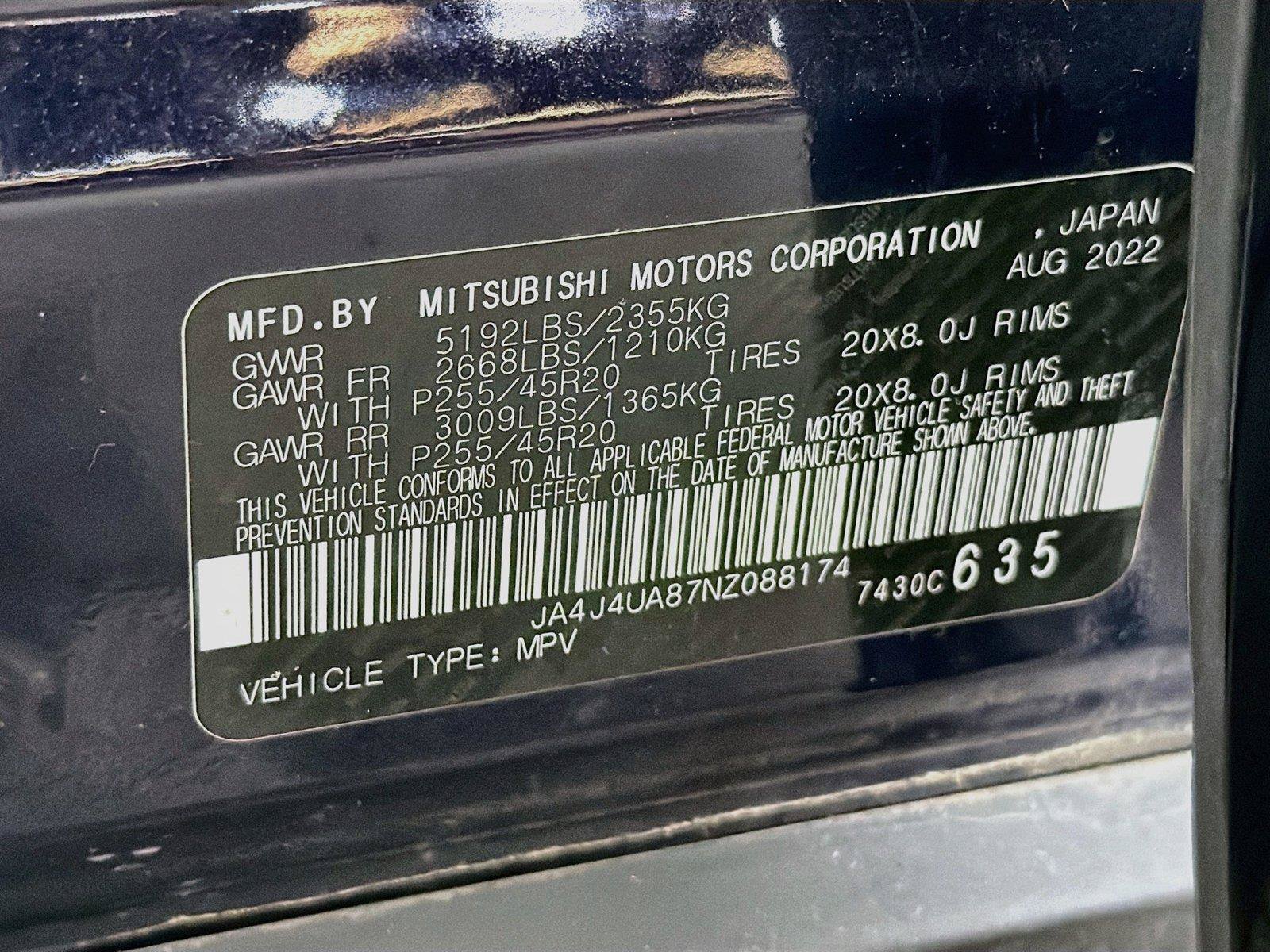 Used 2022 Mitsubishi Outlander SE AWD/4WD image 40