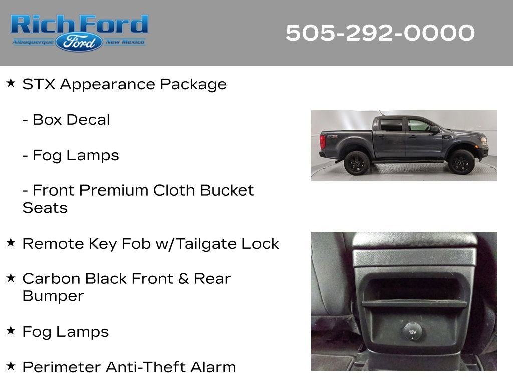 Used 2019 Ford Ranger XL w/ Equipment Group 101A Mid image 22