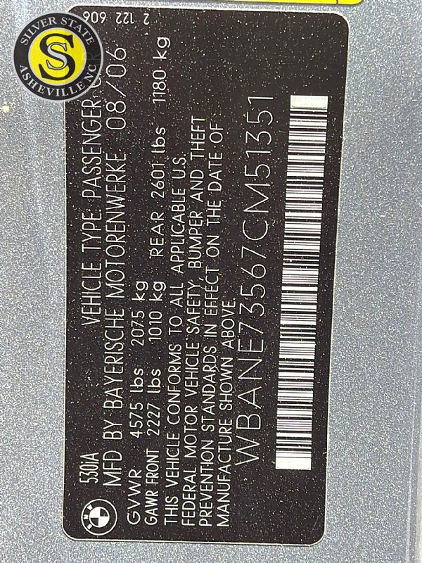 Used 2007 BMW 530i Sedan RWD image 30