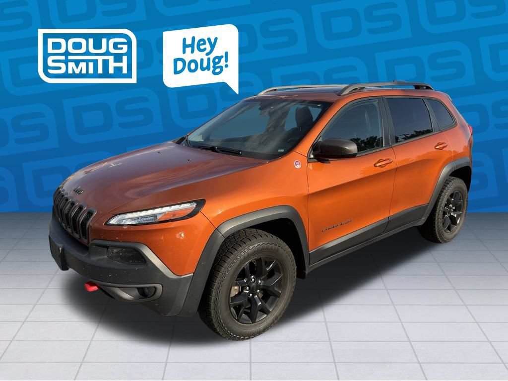 Used 2015 Jeep Cherokee Trailhawk w/ Comfort/Convenience Group AWD/4WD image 1