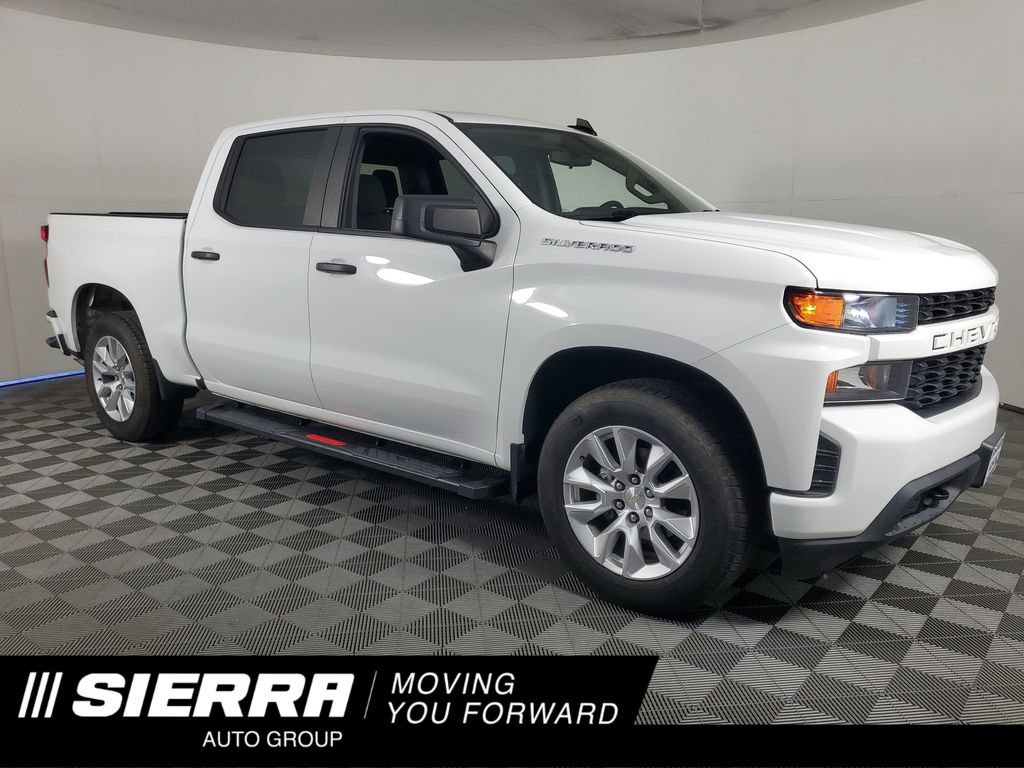 Used 2022 Chevrolet Silverado 1500 Custom RWD image 1