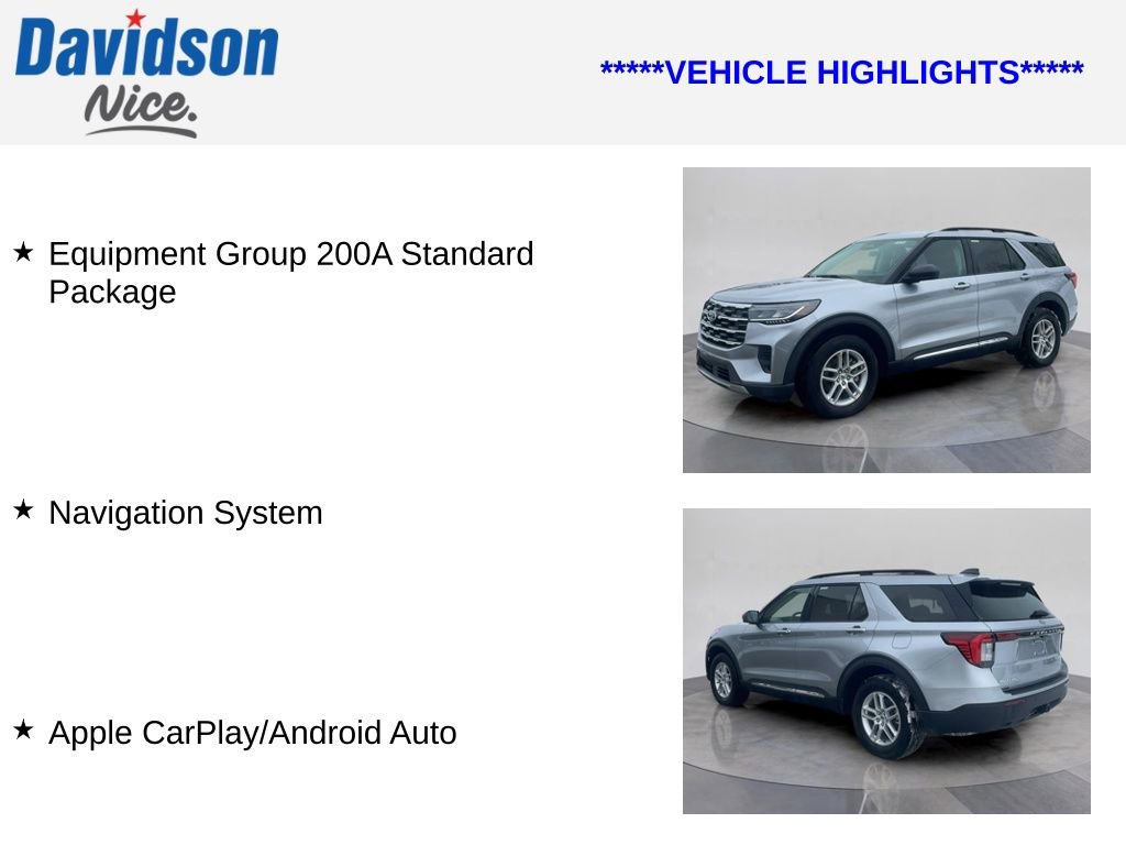 Certified 2025 Ford Explorer Active image 4