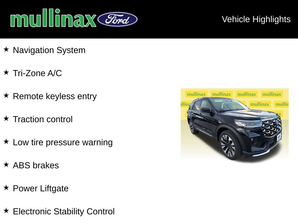 New 2027 Ford Explorer Platinum AWD/4WD image 15