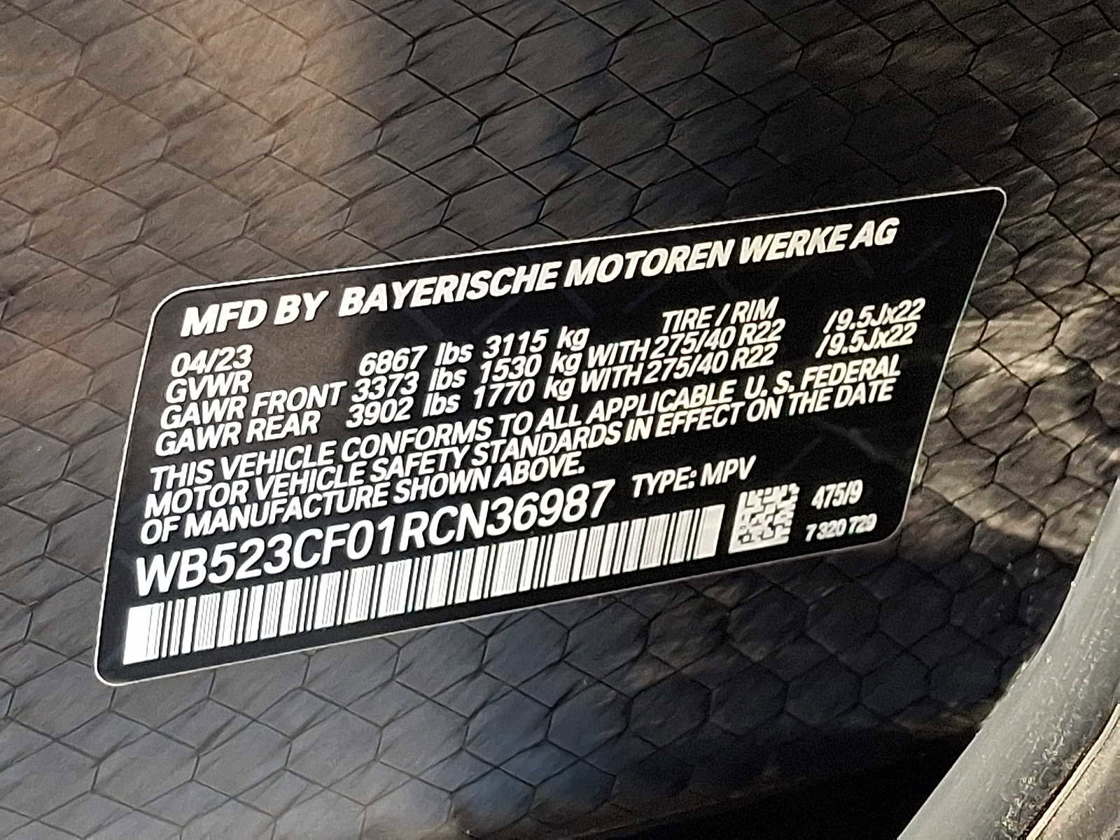 Certified 2024 BMW iX xDrive50 w/ Sport Package AWD/4WD image 28