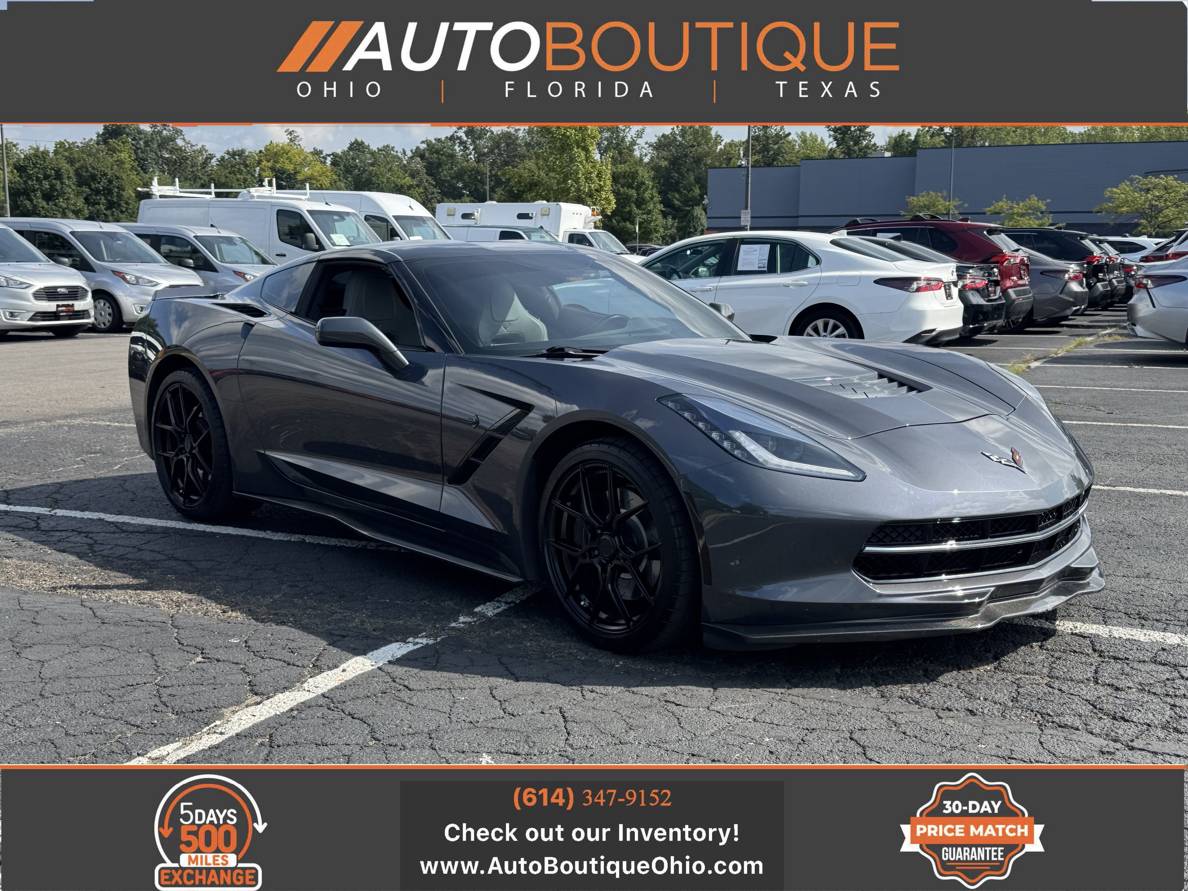 Used 2014 Chevrolet Corvette Stingray Coupe w/ 3LT Preferred Equipment Group RWD image 1