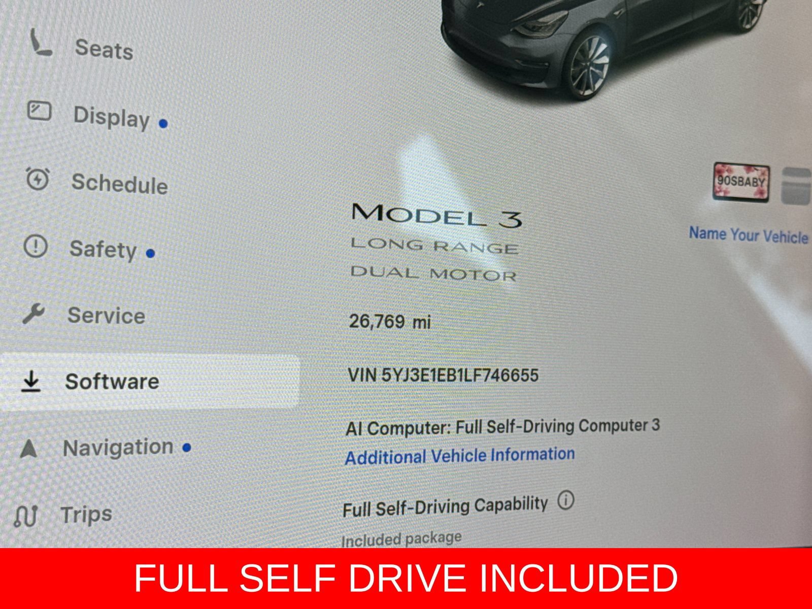 Used 2020 Tesla Model 3 Long Range AWD/4WD image 26
