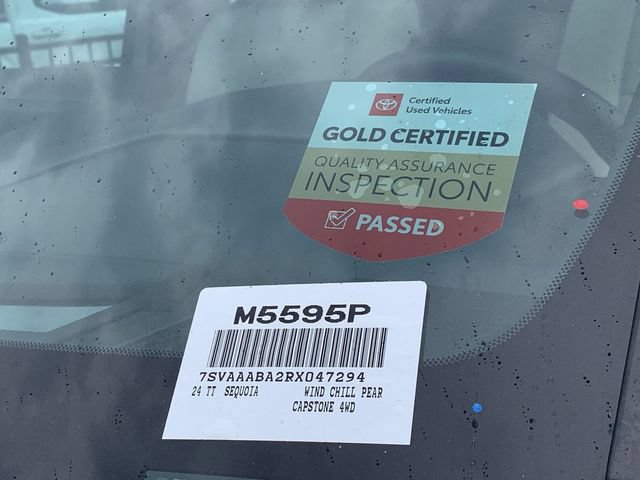 Certified 2024 Toyota Sequoia Capstone AWD/4WD image 39