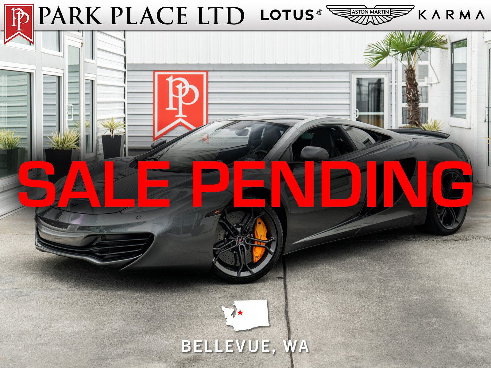 Used 2012 McLaren MP4-12C Coupe RWD image 1