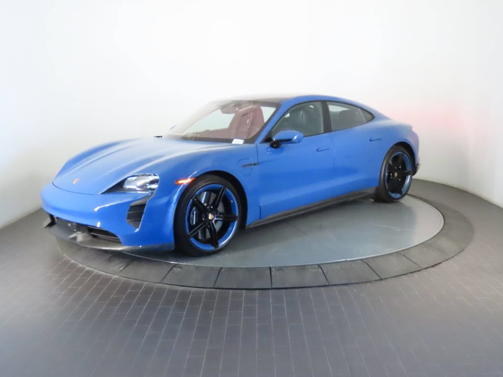 Certified 2022 Porsche Taycan Turbo S AWD/4WD image 1