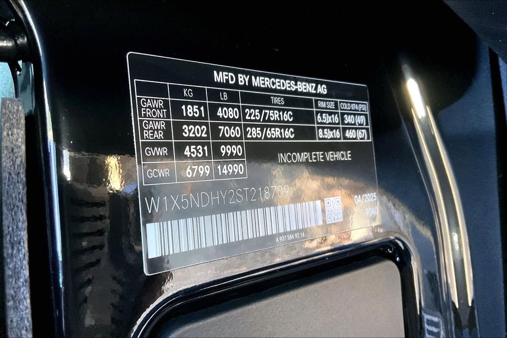 New 2025 Mercedes-Benz Sprinter 3500 image 11