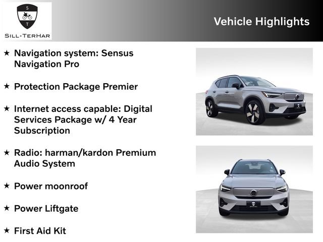 Used 2024 Volvo XC40 Recharge Ultimate w/ Protection Package Premier image 4