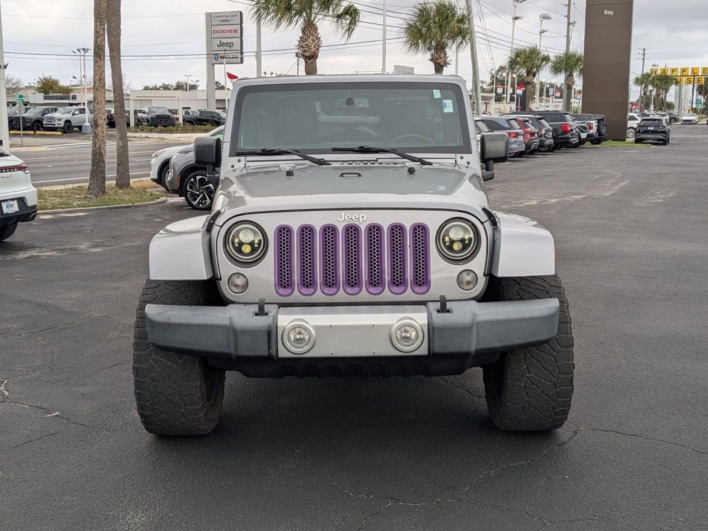 Used 2015 Jeep Wrangler Unlimited Sahara w/ Connectivity Group image 2