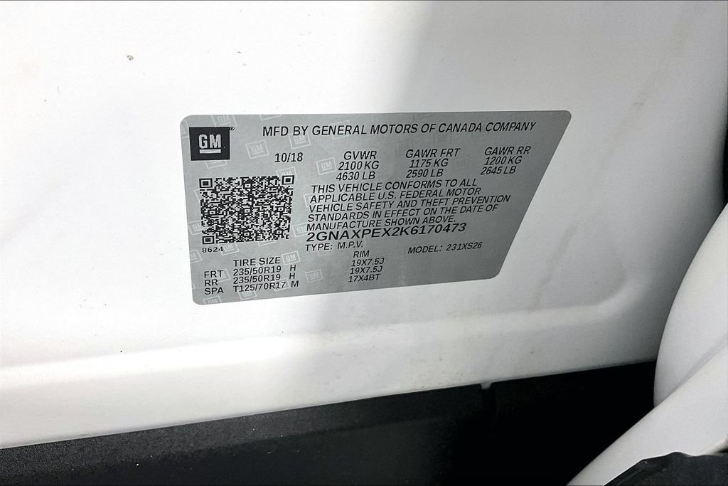 Used 2019 Chevrolet Equinox Premier FWD image 32