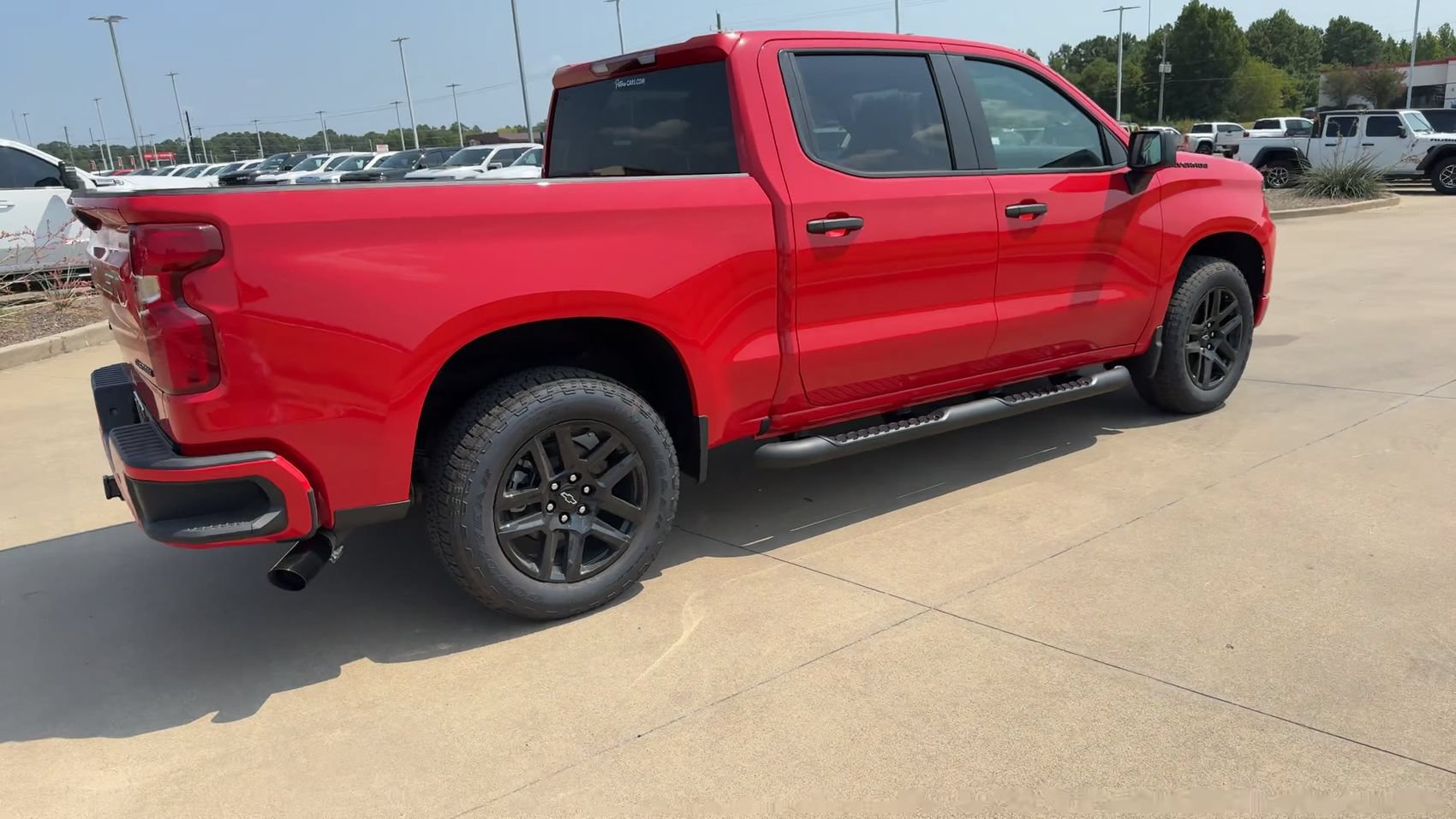 New 2026 Chevrolet Silverado 1500 Custom w/ Turbomax Blackout Package RWD image 8