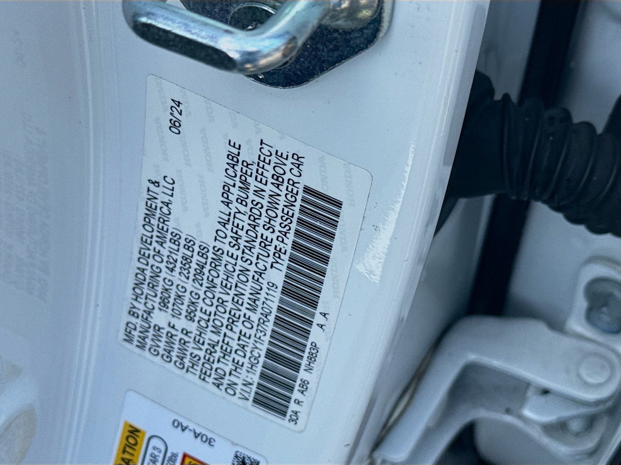 Certified 2024 Honda Accord EX image 36