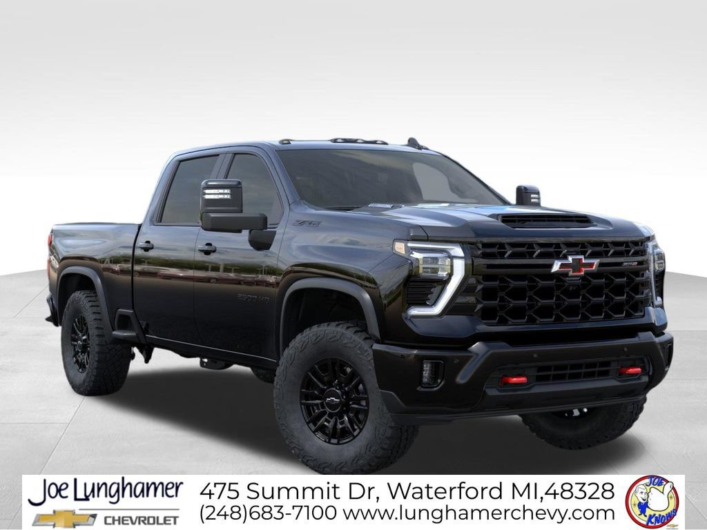 New 2026 Chevrolet Silverado 2500 ZR2 w/ LPO, Dark Essentials Package AWD/4WD image 8