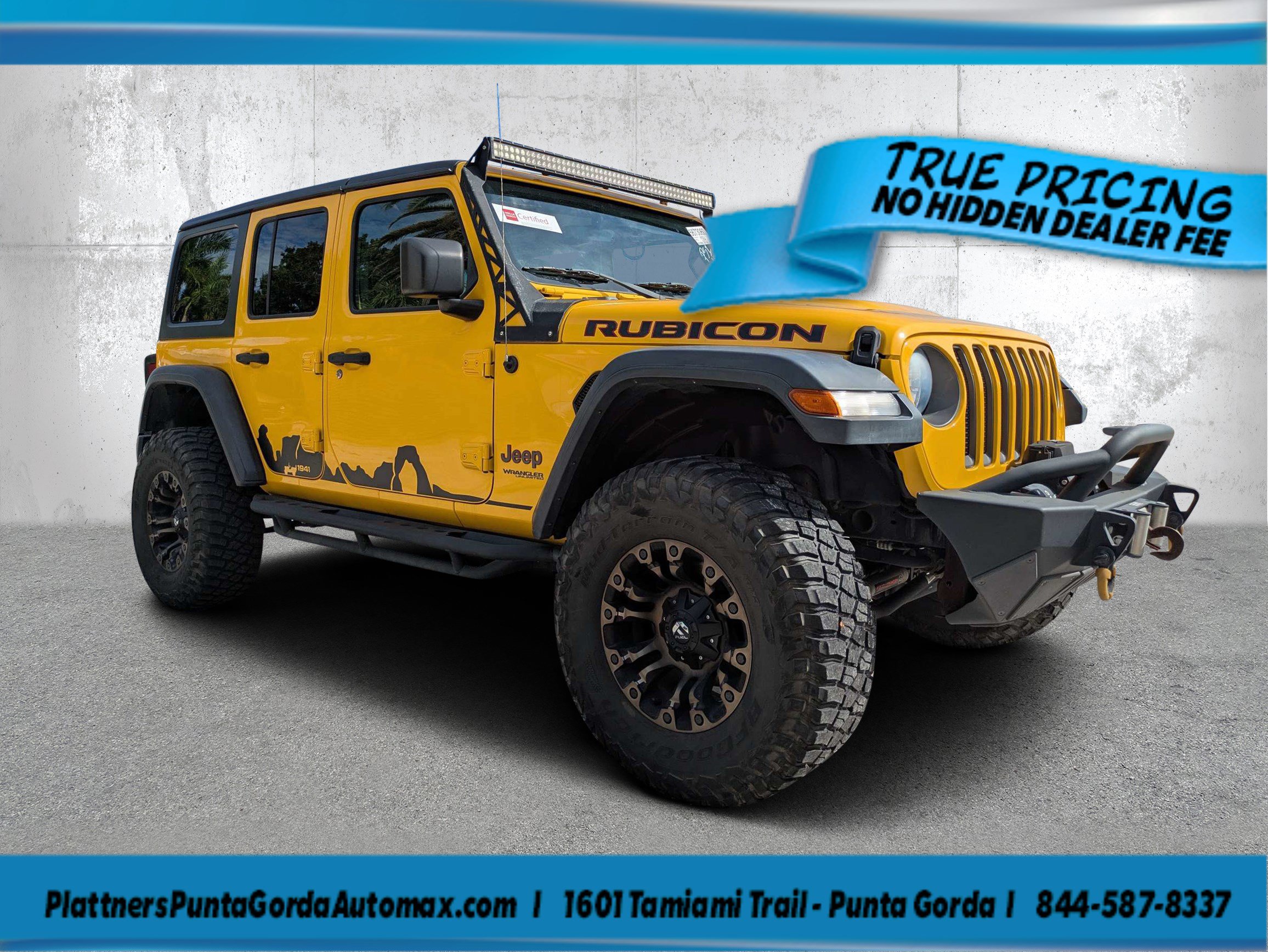 Used 2018 Jeep Wrangler Unlimited Rubicon