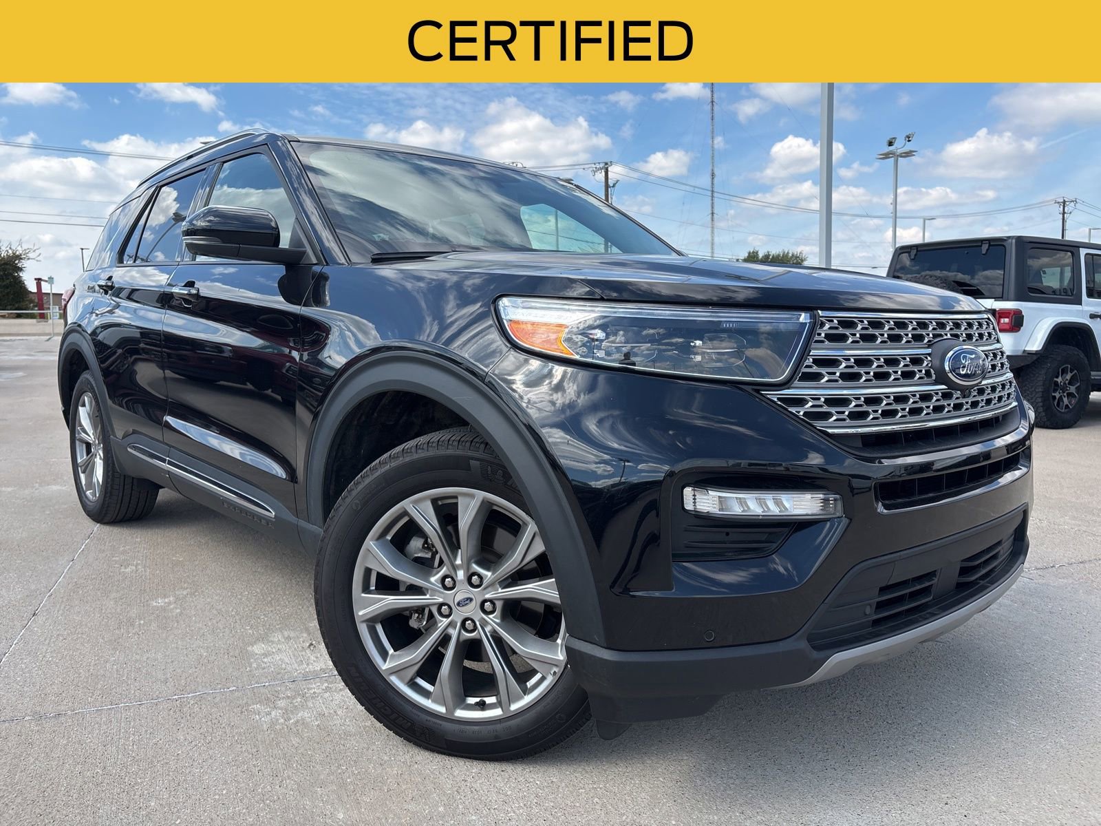 Certified 2022 Ford Explorer Limited w/ Equipment Group 301A image 1