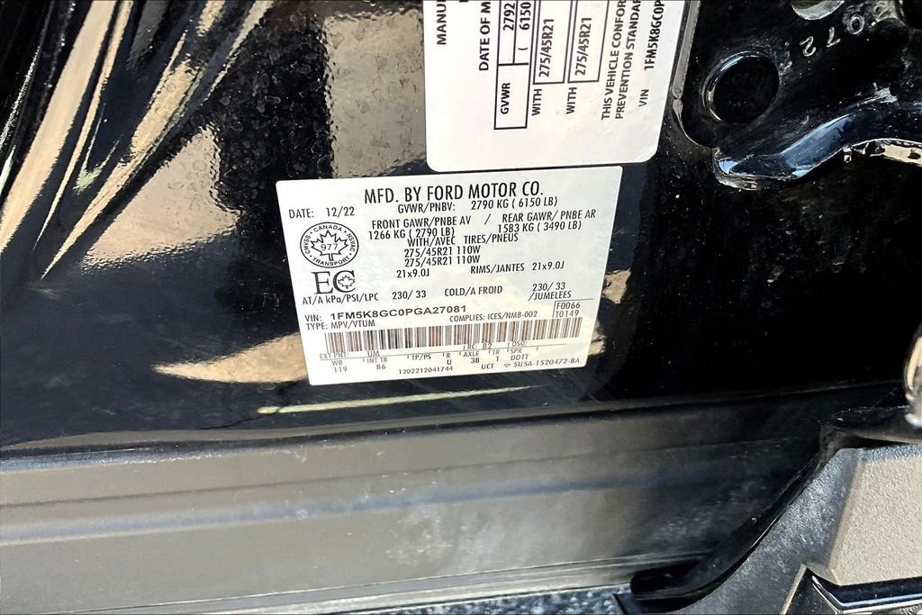 Certified 2023 Ford Explorer ST w/ Technology Package image 21