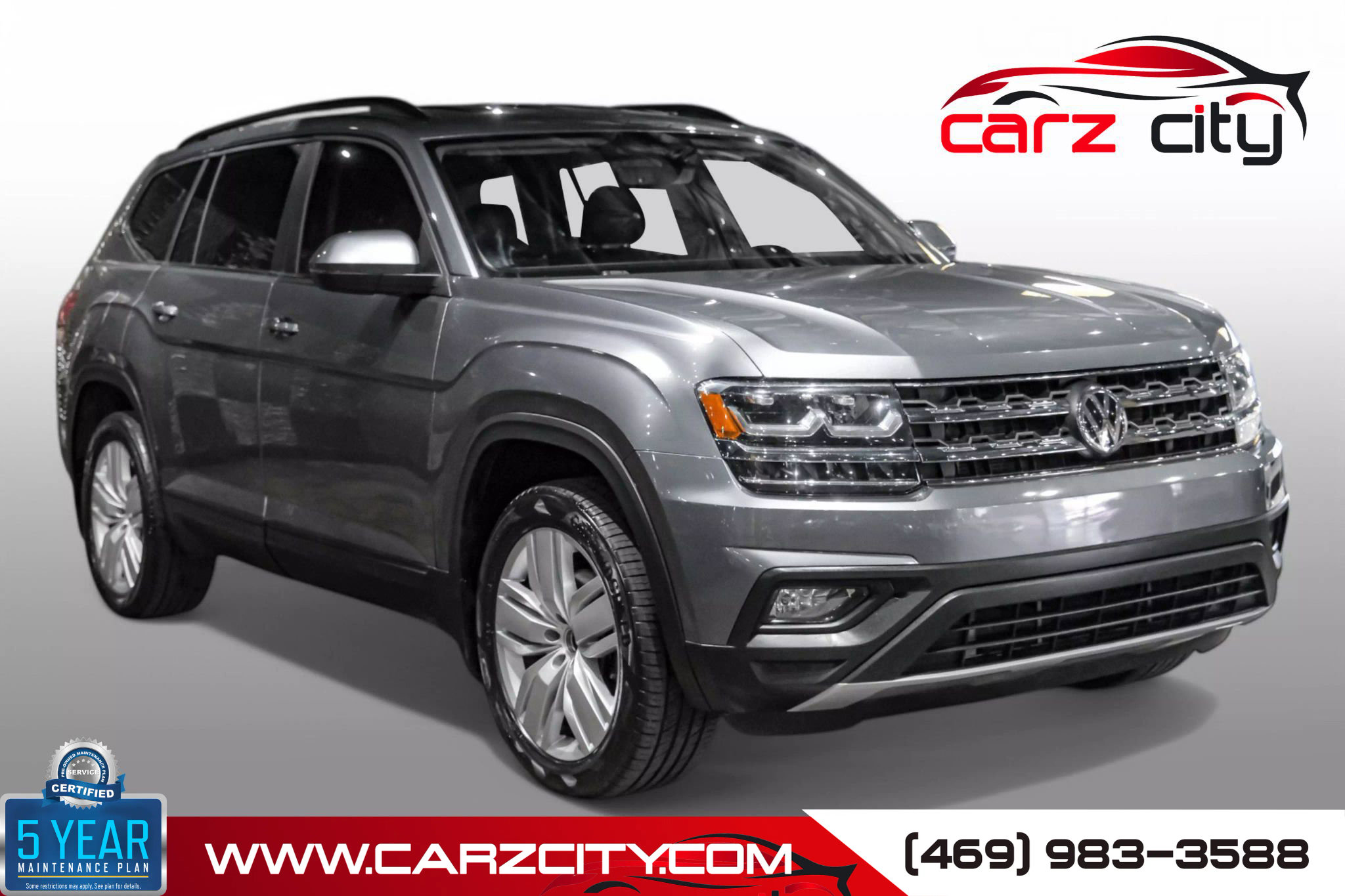 Used 2020 Volkswagen Atlas SE w/ Towing Package image 1