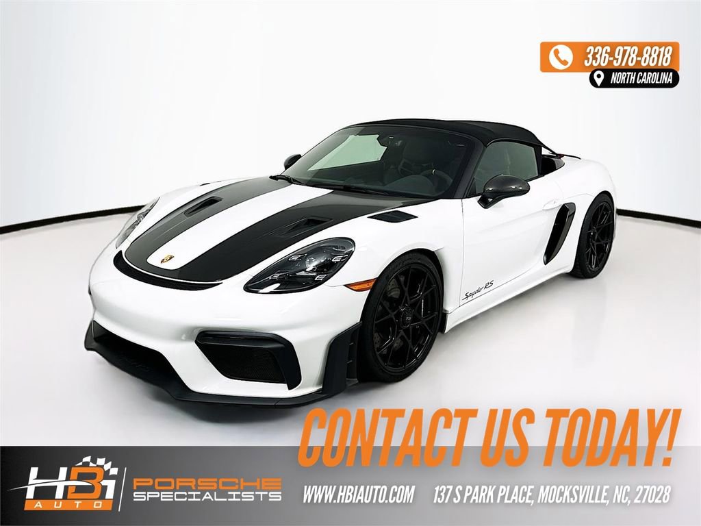 Used 2024 Porsche 718 Boxster Spyder RS w/ Weissach Package image 1