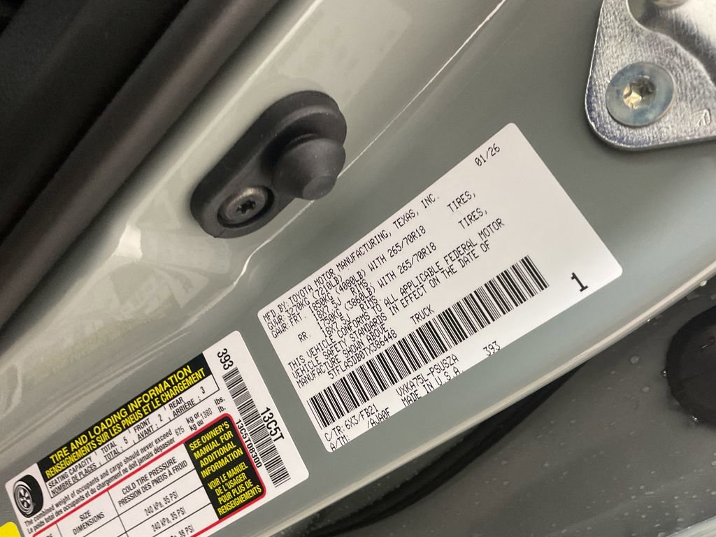 New 2026 Toyota Tundra SR5 image 26