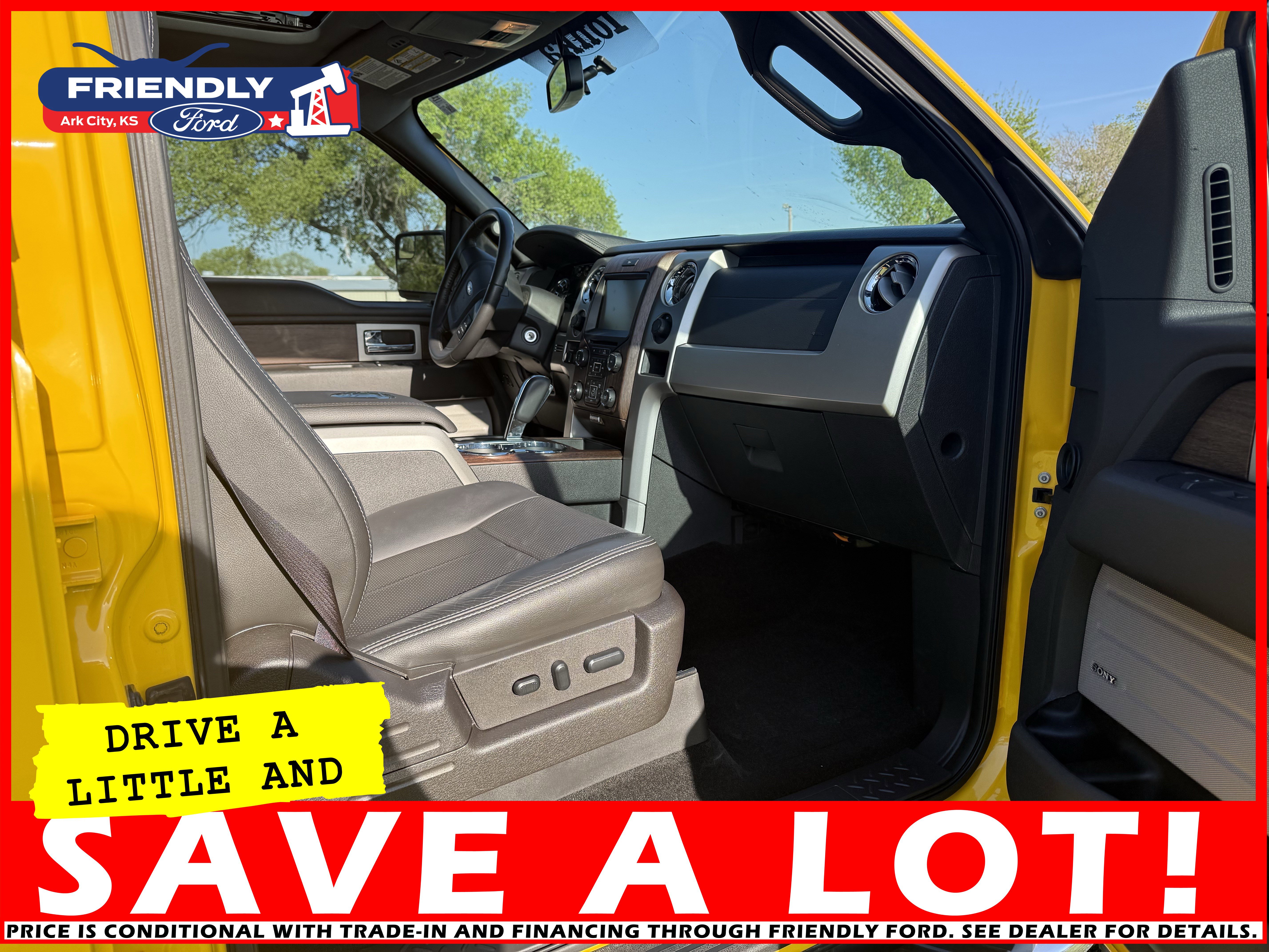 Used 2014 Ford F150 Lariat w/ Equipment Group 502A Luxury image 12