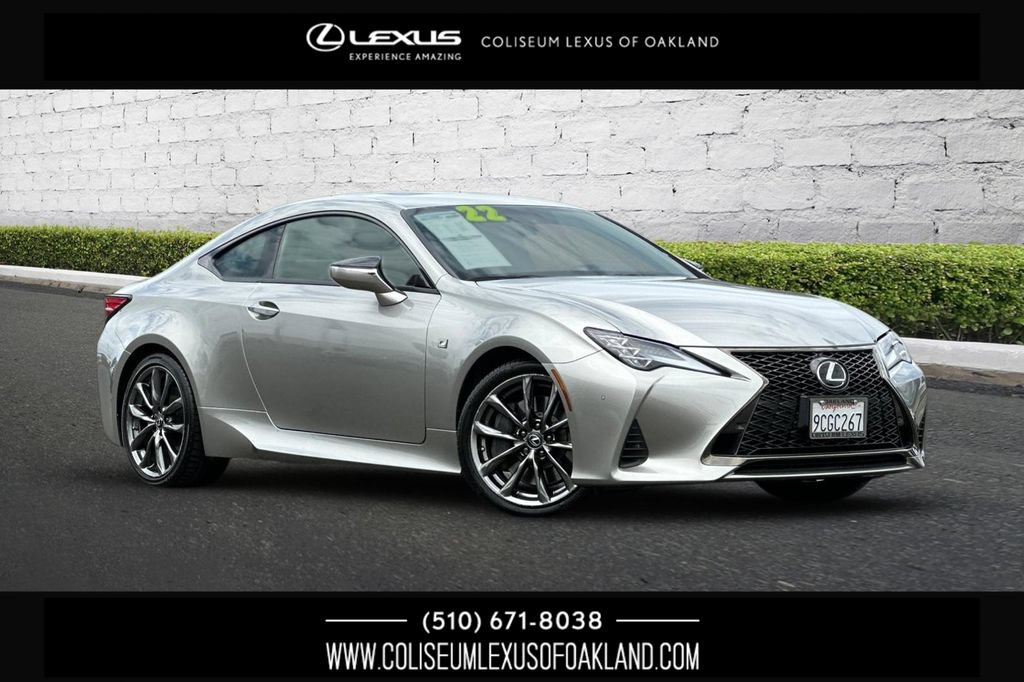 Used 2022 Lexus RC 350 F Sport RWD image 1