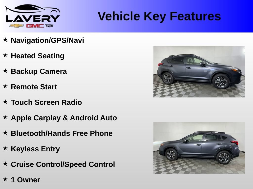 Used 2024 Subaru Crosstrek 2.0i Premium AWD/4WD image 2