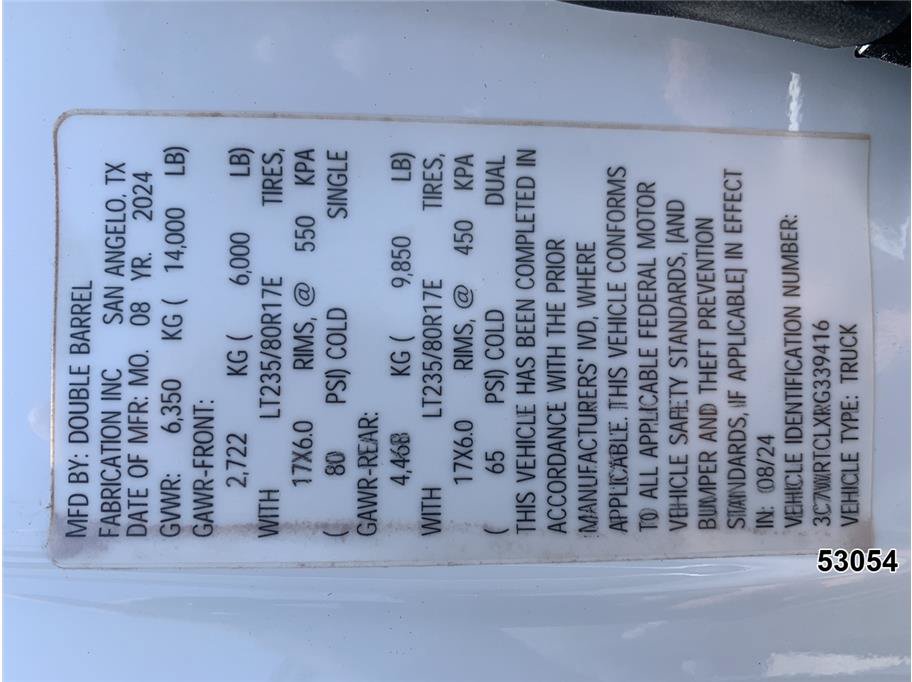 Used 2024 RAM 3500 Tradesman AWD/4WD image 16