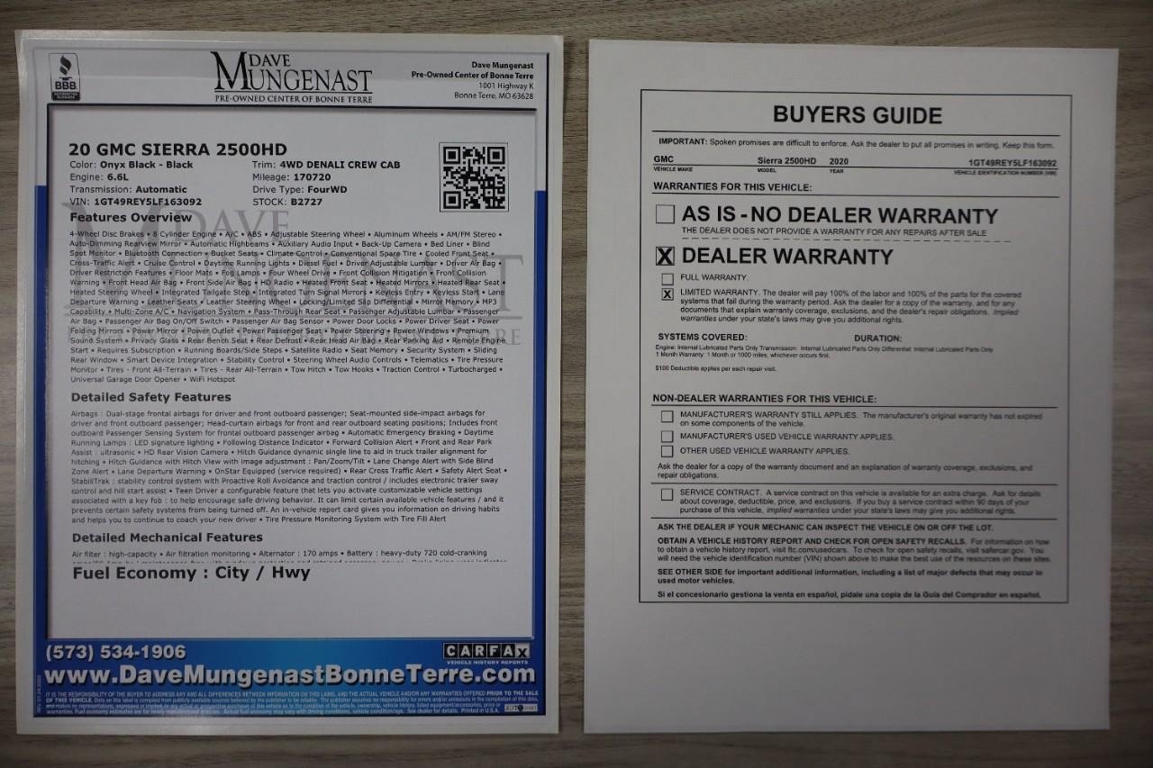 Used 2020 GMC Sierra 2500 Denali w/ Denali Ultimate Package AWD/4WD image 40