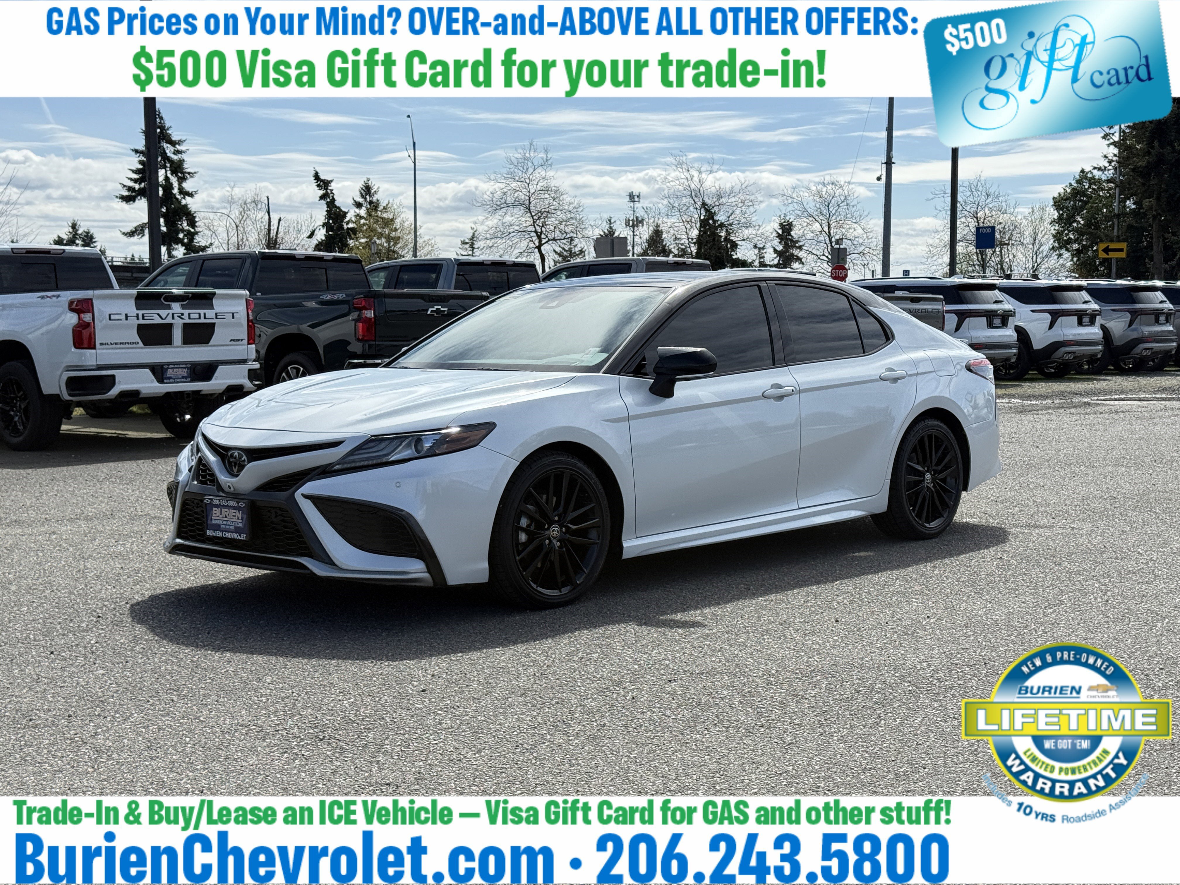Used 2023 Toyota Camry XSE w/ Navigation Package FWD image 37