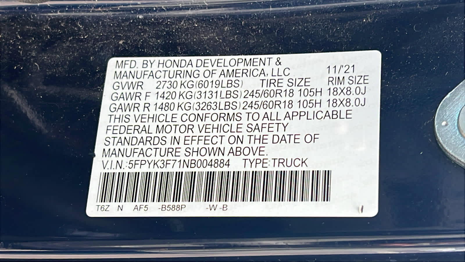 Used 2022 Honda Ridgeline RTL-E image 30