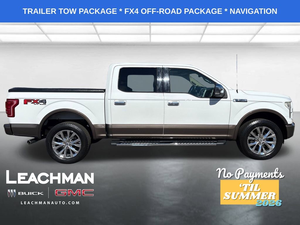 Used 2015 Ford F150 Lariat w/ Equipment Group 502A Luxury image 2