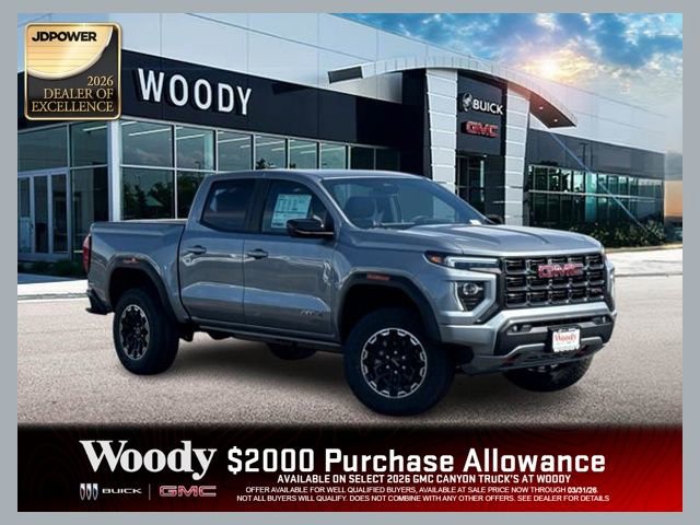 New 2026 GMC Canyon AT4