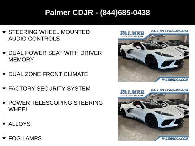 Used 2022 Chevrolet Corvette Stingray Preferred Cpe w/ Battery Protection Package RWD image 17